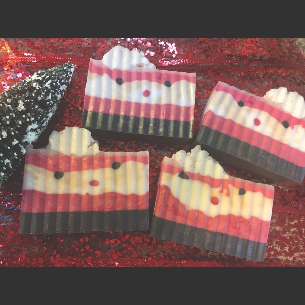 Santa artisan bar soap
